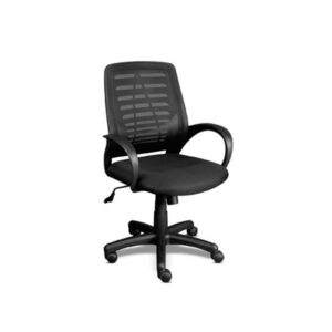 AEROCHAIR EXECUTIVE CHAIR WITH ARMS BLACK XTECH