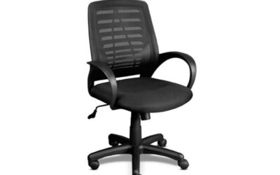 AEROCHAIR EXECUTIVE CHAIR WITH ARMS BLACK XTECH
