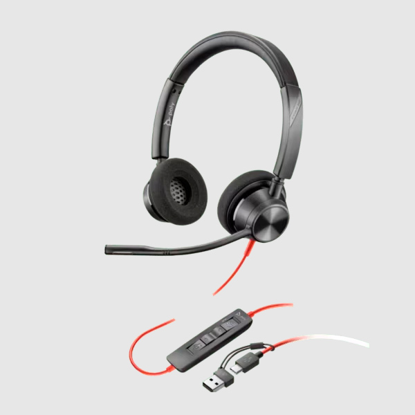 POLY BW 3320 STEREO -M USB-C HS +USB-C/A