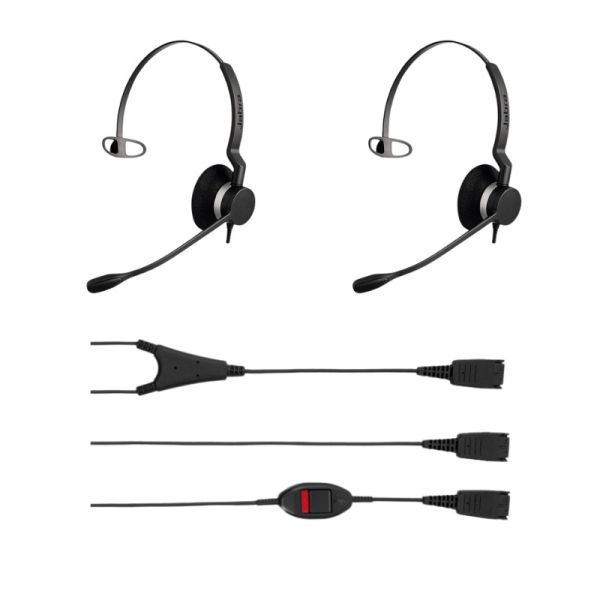 CABLE JABRA SUPERVISOR CORD W MUTE PHONE