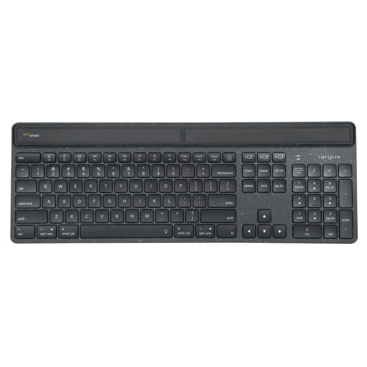 TARGUS TECLADO BT HARVESTING ECOSMART - TECNOLOGIA SOLAR