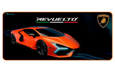 MOUSEPAD LAMBORGHINI REVUELTO ORANGE