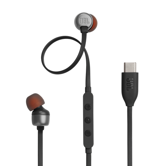 JBL TUNE 310C – Auriculares internos con micro – en oreja – cableado – USB-C – negro