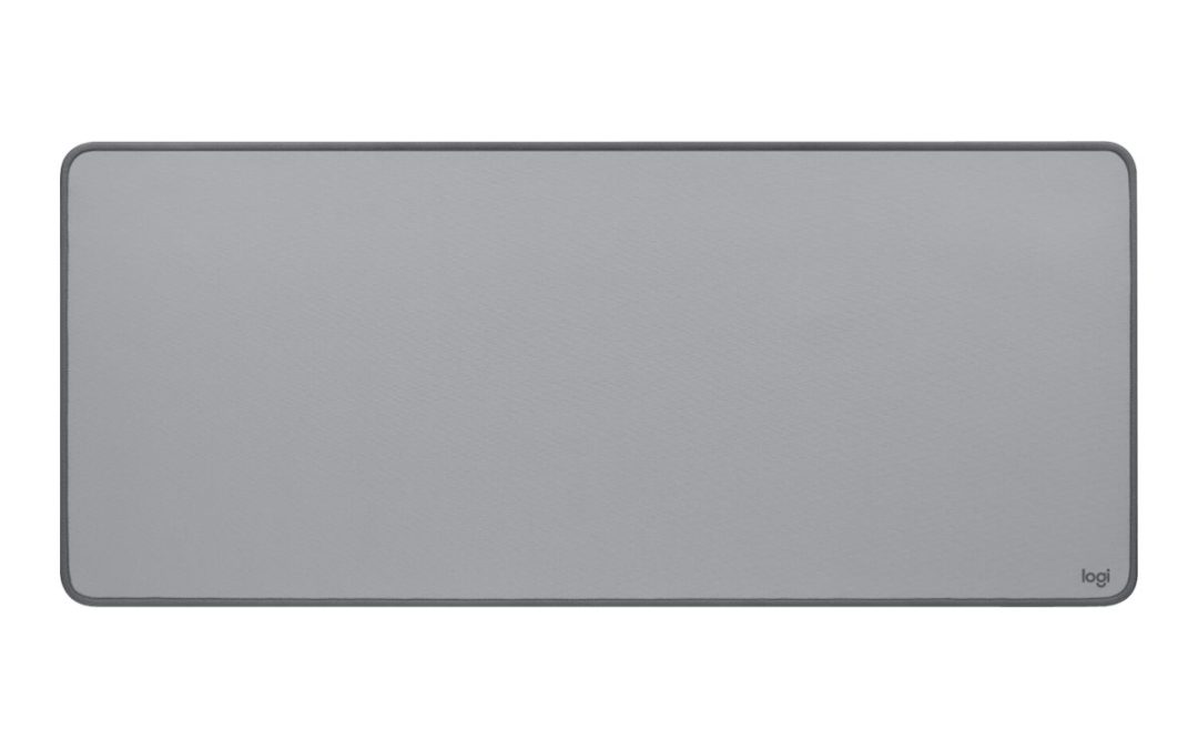 Logitech Studio Series Desk Mat – Teclado y alfombrilla de ratón – gris medio