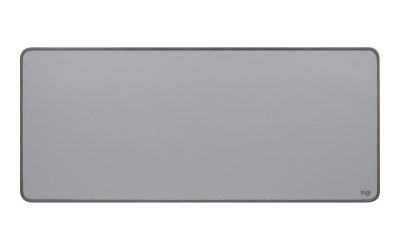 Logitech Studio Series Desk Mat – Teclado y alfombrilla de ratón – gris medio