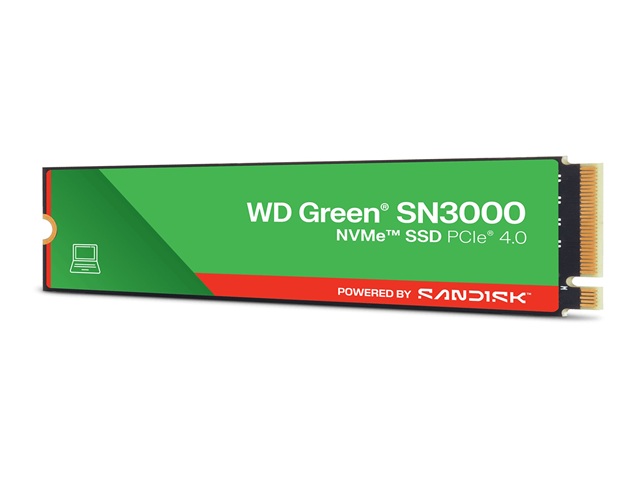 Western Digital WD Green SN3000 – Internal hard drive – 500 GB – M.2 – Solid state drive