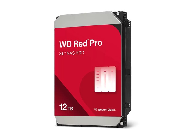 Western Digital WD Red – Hard drive – Internal hard drive – 12 TB – 3.5″ – 7200 rpm – SATA