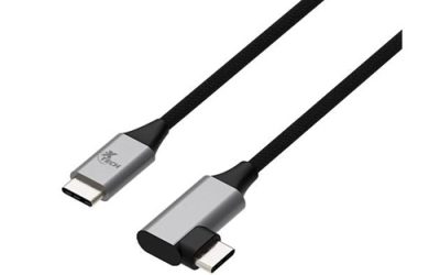 Xtech – USB cable – USB Type C – 3 m – Black