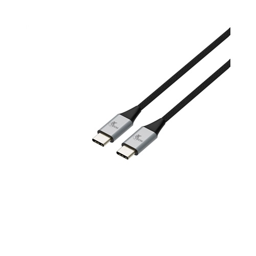 Xtech – USB cable – USB Type C – 3.66 m – Black & silver