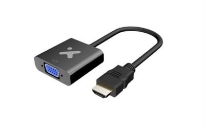 Xtech – Video adapter – 19 pin HDMI Type A – VGA – Black – XTC-384