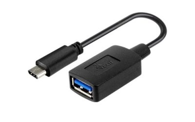 Xtech XTC-515 – Adaptador USB – 24 pin USB-C (M) reversible a USB Tipo A (H)