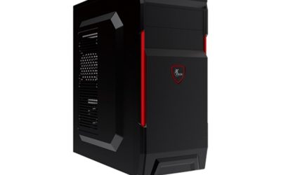 Xtech – Desktop – ATX – Black and red