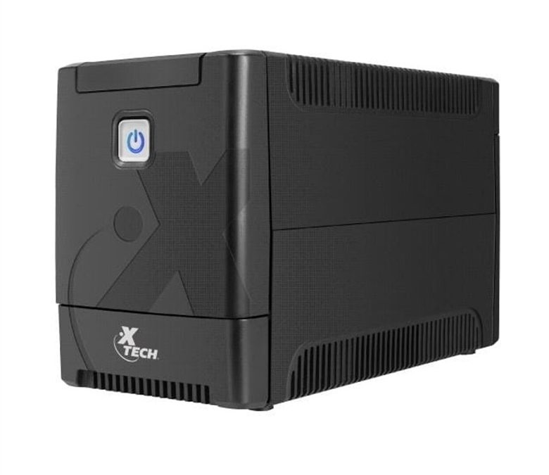 Xtech – Battery backup – Line interactive – 375 Watt – 750 VA – AC 110/120 V – 8 outlets XTP-751